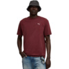 Koszulka męska Puma Ess Elevated Relaxed Wash Tee bordowa 688048 96