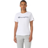 Koszulka damska Champion Short Sleeve biała 118428 WW001