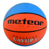 Piłka Koszykowa Meteor Layup 3 niebiesko-pomarańczowa 07067  