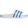 Klapki adidas Adilette Aqua Slides biało-niebieskie HP6295