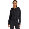 Bluza damska adidas Essentials 3 Stripes Print French Terry Hoodie czarna JC6244