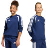Bluza dla dzieci adidas Tiro 26 League Sweat Crew granatowa KF5821