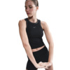 Koszulka damska Nike Dri-Fit One Fit Crop czarna IB7886 010