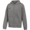 Bluza dla dzieci Nike Park 26 Fleece Full-Zip Hoodie ciemnoszara IB1232 063