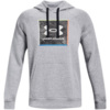 Bluza męska Under Armour UA Rival Flc Graphic Hoodie szara 1370349  011