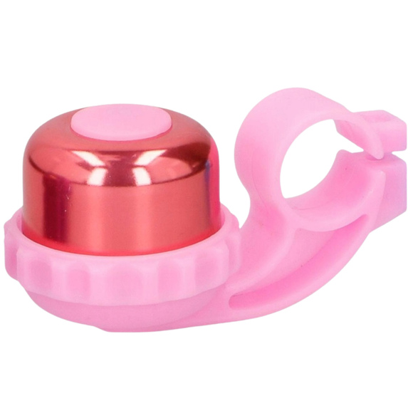 Dzwonek rowerowy Dunlop śr.48 mm różowy 2053127