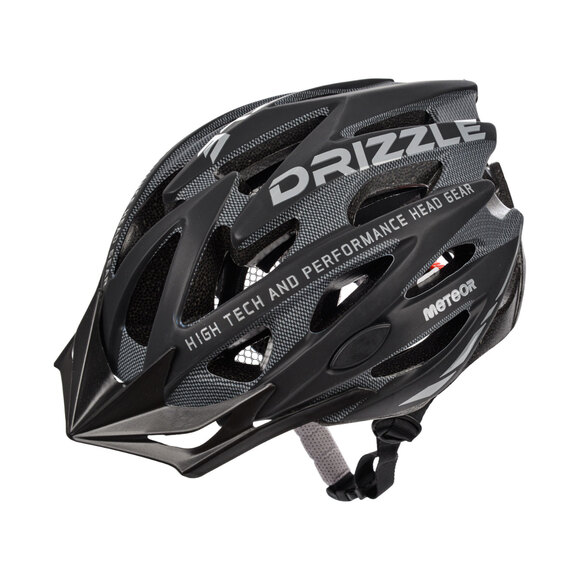 Kask rowerowy Meteor MV29 Drizzle M 55-58 cm czarno-ciemnoszary 24711