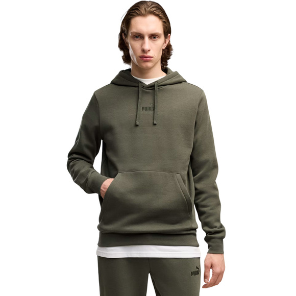 Bluza męska Puma ESS Small No.1 Logo Hoodie khaki 692914 86