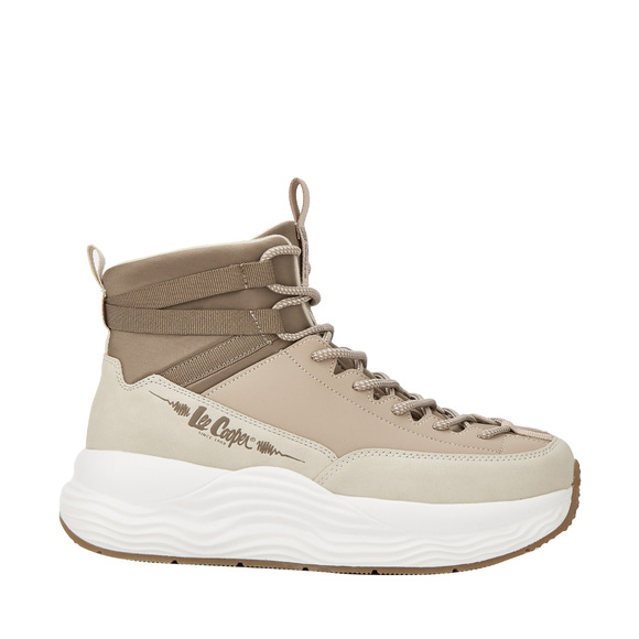 Buty damskie Lee Cooper beżowe LCJ-25-47-3990LA