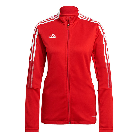 Bluza damska adidas Tiro 21 Track czerwona GM7305