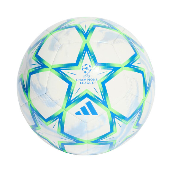 Piłka nożna adidas UCL Club 26/27 League Stage biało-niebiesko-zielona KX5863