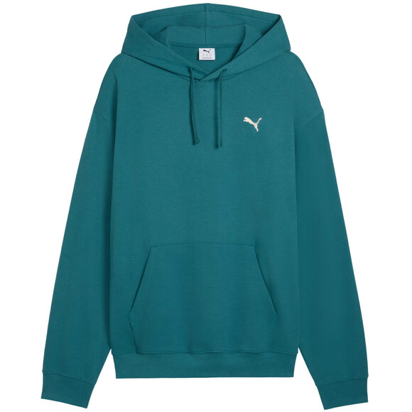 Bluza męska Puma ESS Elevated Relaxed Hoodie zielona 692019 41