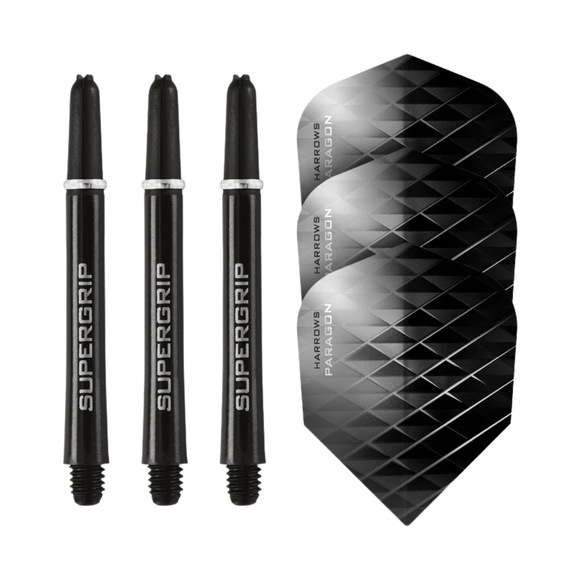 Harrows Twin Pack 3 Flights+3 Shafts Paragon