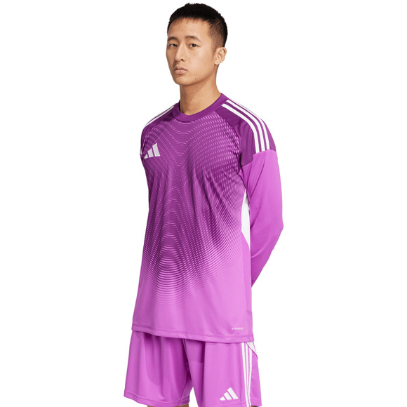 Koszulka bramkarska męska adidas Tiro 25 Competition Goalkeeper Long Sleeve fioletowa JI9726