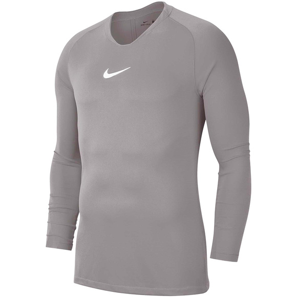 Koszulka dla dzieci Nike Dry Park First Layer JSY LS Junior szara  AV2611 057