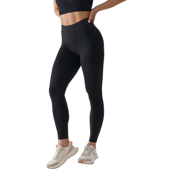Legginsy damskie 4F CAS F195 głęboka czerń 4FWMM00TTIGF195 20S