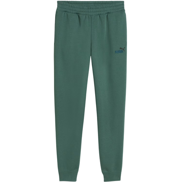 Spodnie męskie Puma ESS 2 Color No.1 Logo zielone 684713 90