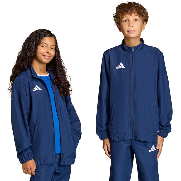 Bluza dla dzieci adidas Entrada 26 Presentation granatowa JZ6615