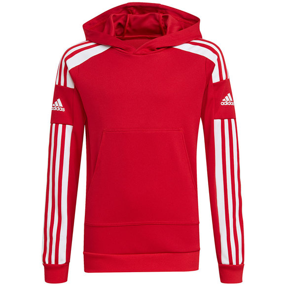 Bluza dla dzieci adidas Squadra 21 Hoody Youth czerwona GP6433 