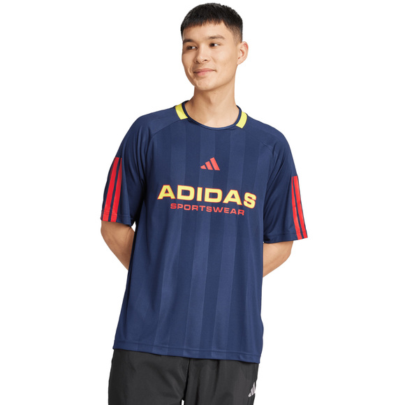 Koszulka męska adidas House of Tiro Jersey granatowa KB5571