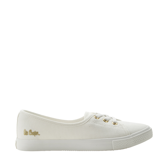 Buty damskie Lee Cooper biało-złote LCW-26-02-4043LA