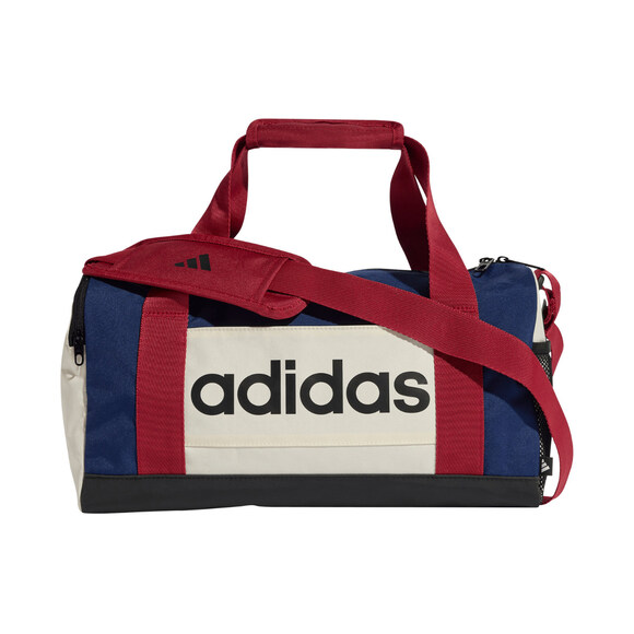 Torba adidas Linear Duffel XS granatowo-czerwono-beżowa KE5544