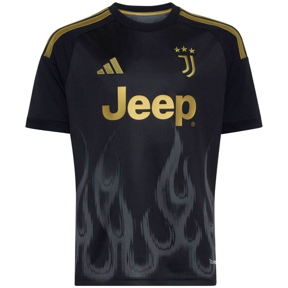 Koszulka dla dzieci adidas Juventus 26/27 Third Jersey czarna KB8844