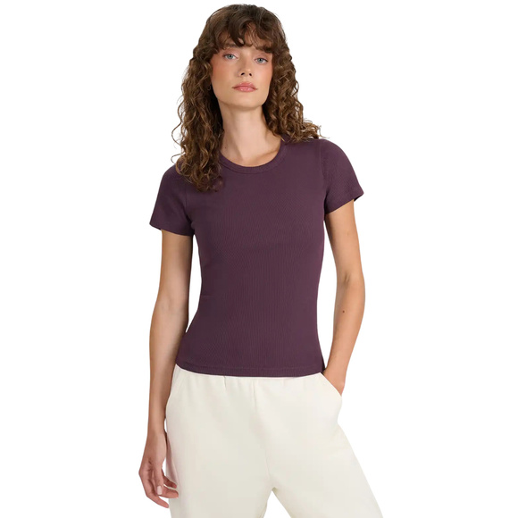 Koszulka damska 4F F2337 ciemny fiolet 4FWAW25TTSHF2337 50S