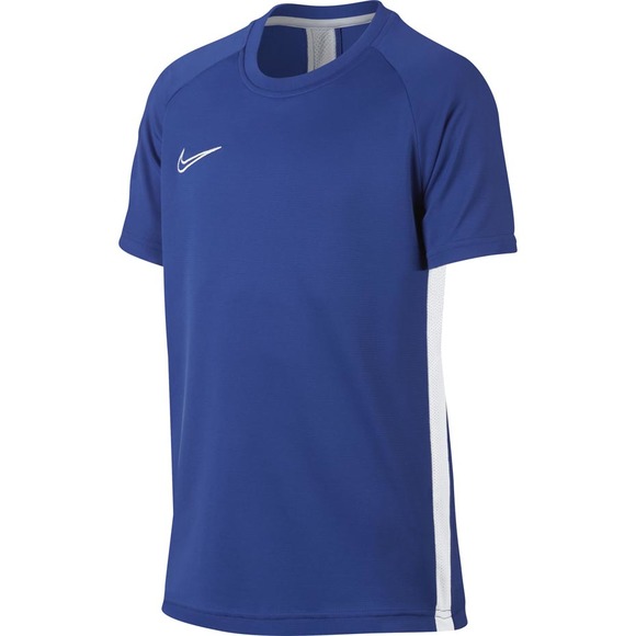 Koszulka dla dzieci Nike Dri-FIT Academy SS Top JUNIOR niebieska AO0739 480