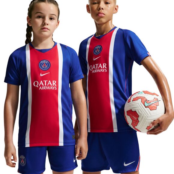 Koszulka dla dzieci Nike Paris Saint-Germain 2026/27 Stadium Home niebiesko-czerwona II1644 417