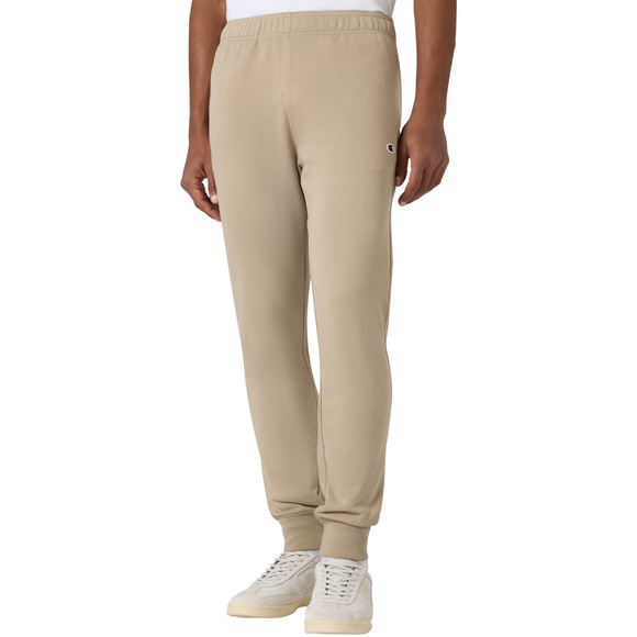 Spodnie męskie Champion Rib Cuff Pants beżowe 220733 MS041