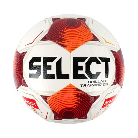 Piłka nożna Select Brillant Training DB Betclic 1 Liga v25 biało-pomarańczowa 1007848/121299
