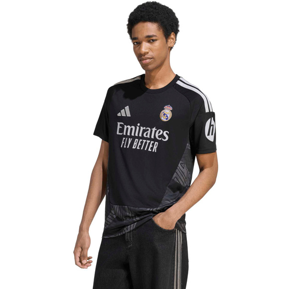 Koszulka męska adidas Real Madrid 26/27 Home Goalkeeper Jersey czarna KC3988