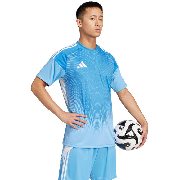 Koszulka bramkarska męska adidas Tiro 25 Competition Jersey Short Sleeve niebieska JI9715