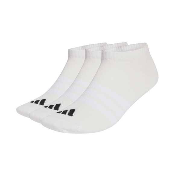 Skarpety adidas Thin&Light Essentials Low Cut 3 pack białe JZ0533