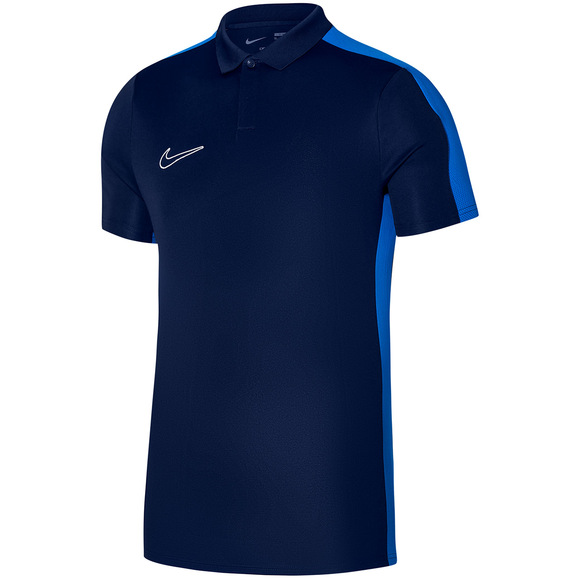 Koszulka męska Nike DF Academy 23 SS Polo granatowa DR1346 451