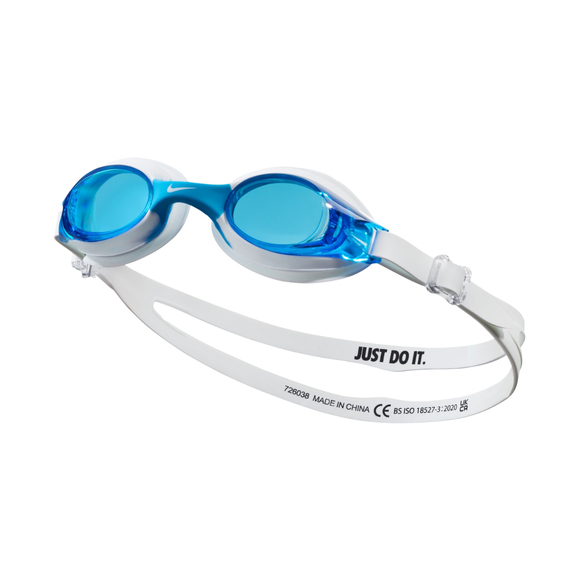 Okulary pływackie Nike Junior białe NESSD138-100 OS