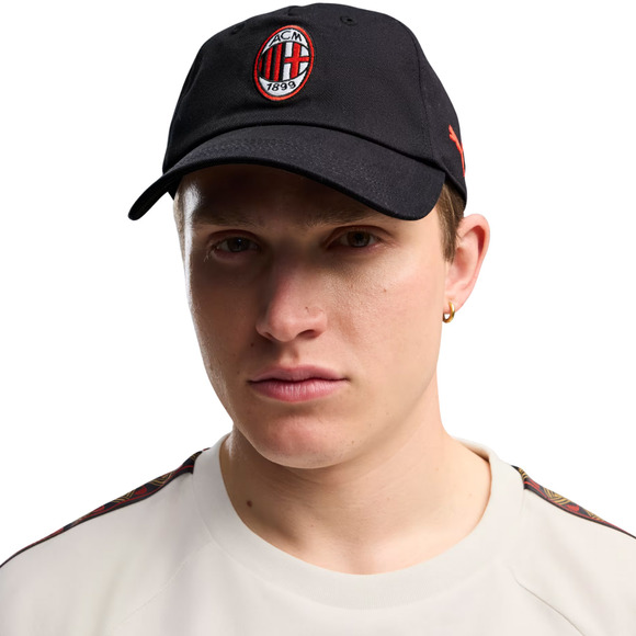 Czapka z daszkiem Puma AC Milan ESS czarna 27529 02