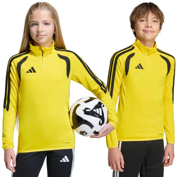 Bluza dla dzieci adidas Tiro 26 League Training Top żółto-czarna JY7158