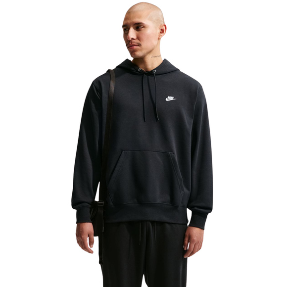 Bluza męska Nike Club FT PO Hoodie czarna FN3866 010