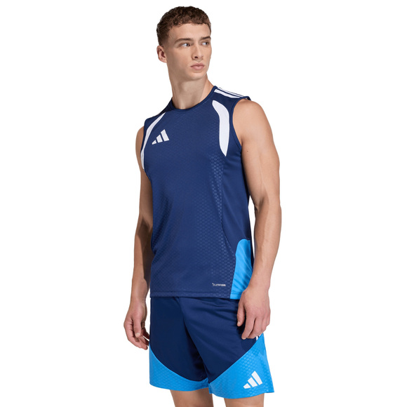 Koszulka męska adidas Tiro 26 Competition Sleeveless Jersey granatowa JY6433