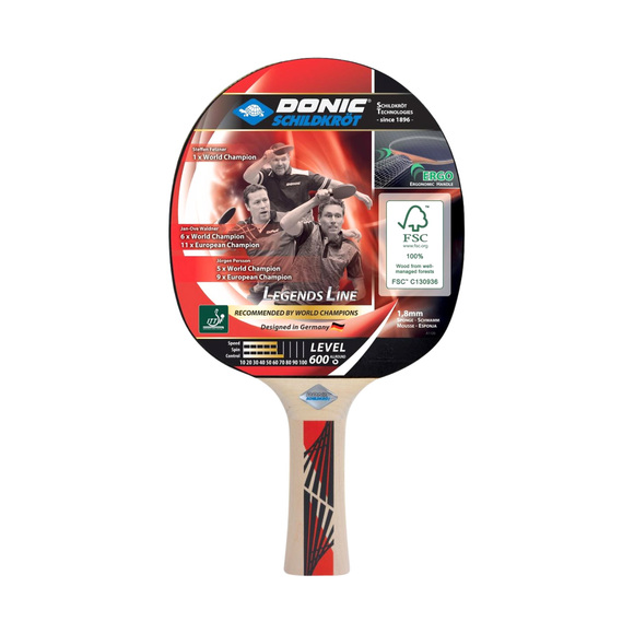 Rakietka do tenisa stołowego Donic Legends 600 724416