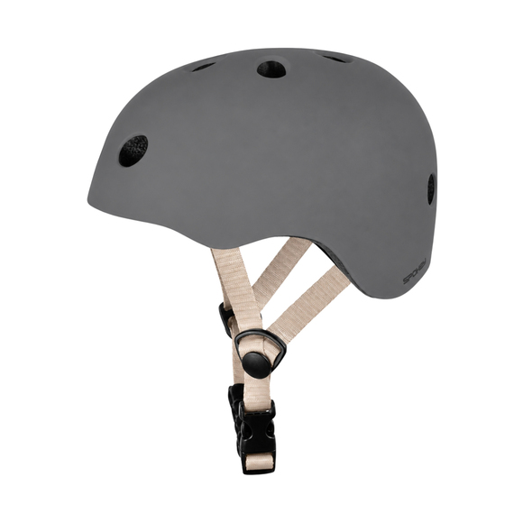 Kask rowerowy Spokey Peanut 58-61 cm szary 946433