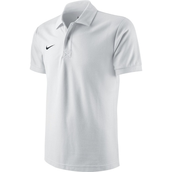 Koszulka męska Nike Team Core Polo biała 454800 100  