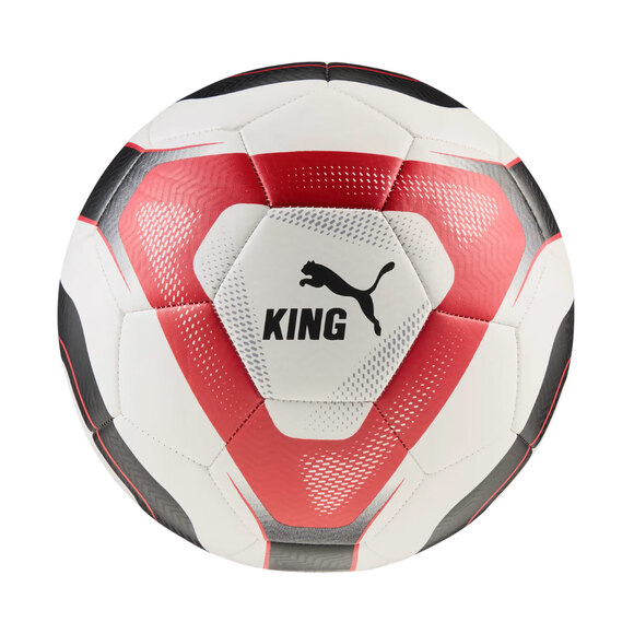 Piłka nożna Puma AC Milan King biało-czerwono-czarna 85011 01