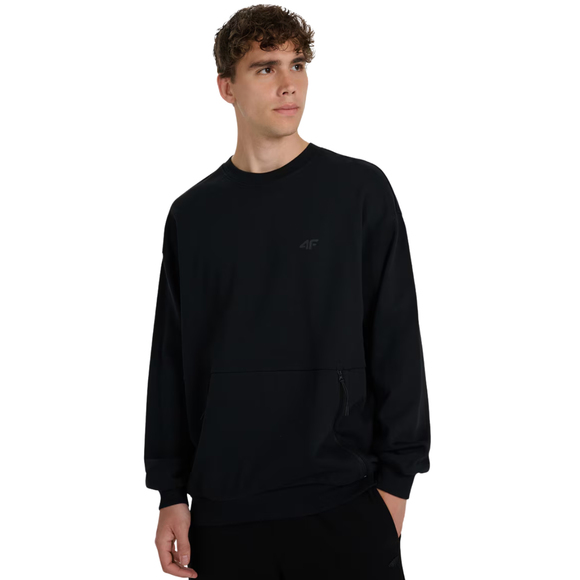 Bluza męska 4F M1924 głęboka czerń 4FWAW25TSWSM1924 20S