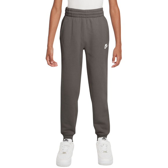 Spodnie dla dzieci Nike Sportswear Club Fleece szare FD3008 289