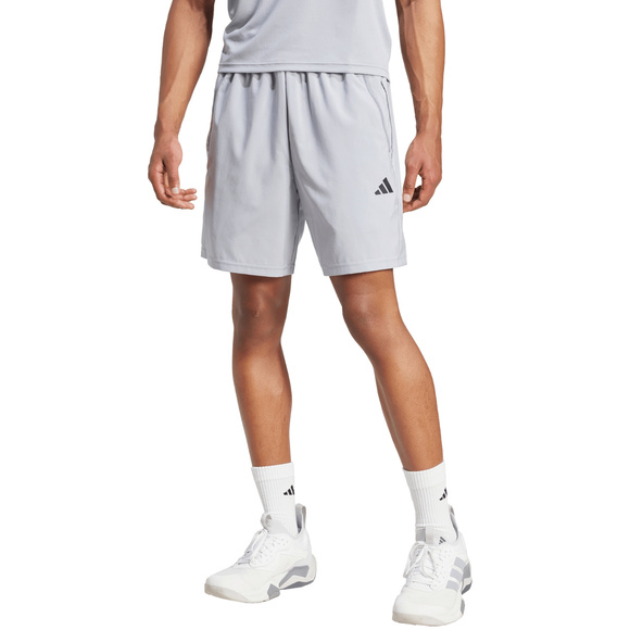 Spodenki męskie adidas Train Essentials Woven Training szare JX2716