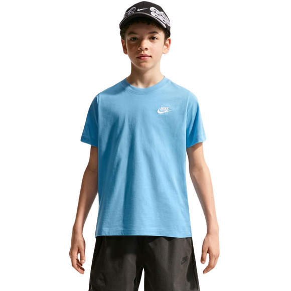 Koszulka dla dzieci Nike Sportswear jasnoniebieska FZ5177 497