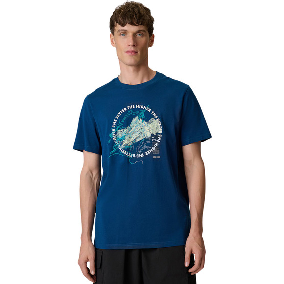 Koszulka męska 4F M2822 morska zieleń 4FWSS26TTSHM2822 46S